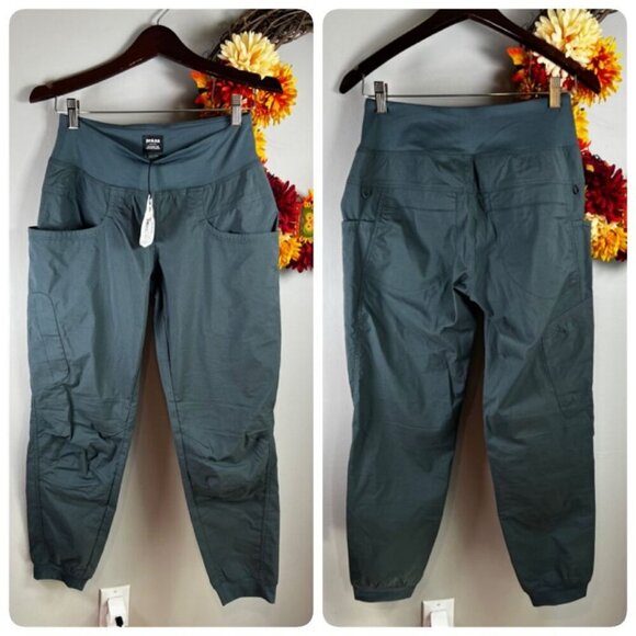 Prana Pants - ***SOLD***prAna KANAB Womens Stretch Knit Waistband Organic Cotton Pant SMALL